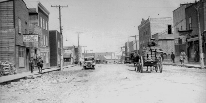 Première avenue à Amos