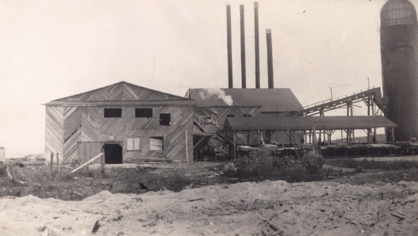 Exemple d'un moulin à scie à cette époque